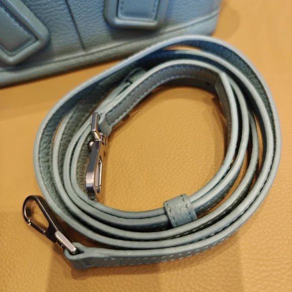 Bottega Veneta Arco Mini Crossbody Bag Blue Green - Picture 16 of 16